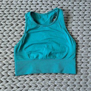LULULEMON Longline Sports Bra - Teal - Size 6